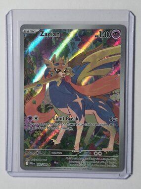 Pokémon TCG - Zacian - Phantasmal Flames - Illustration Rare - 100/094